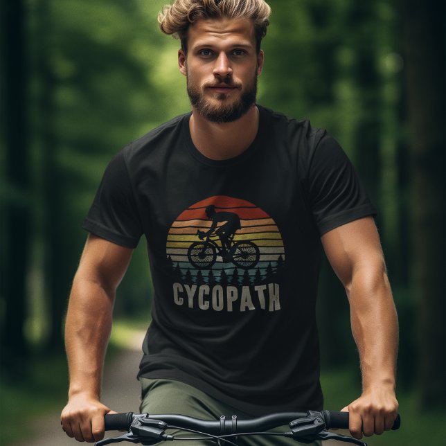 T-shirt Cycopath | Funny Gift for Cyclist (Créateur téléchargé)