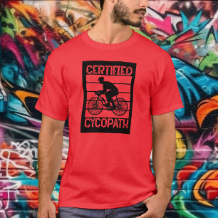 T-shirt Cycopath pour cyclistes
