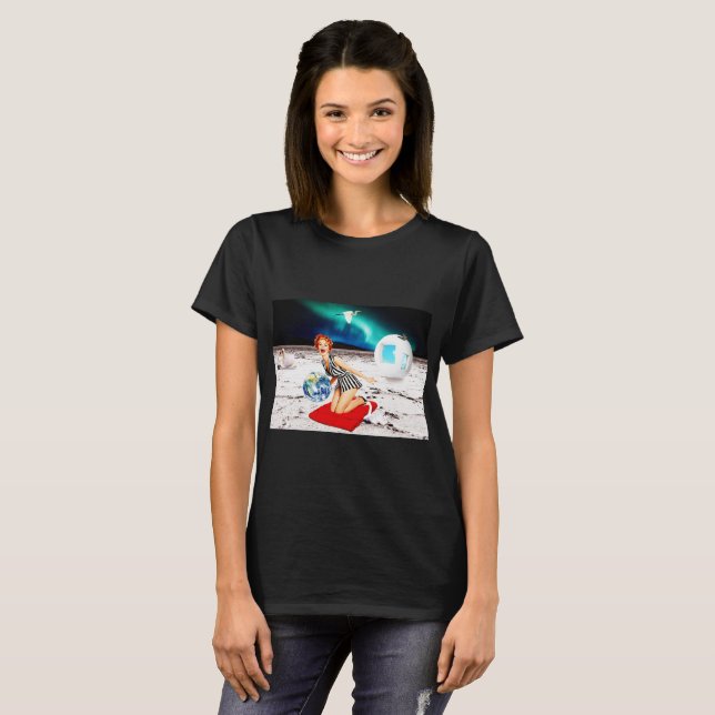 T-shirt Cygne blanc (Devant entier)