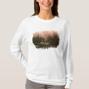 T-shirt Cygnes dans les roseaux, c.1820