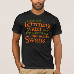 T-shirt Cygnes sauvages de Yeats