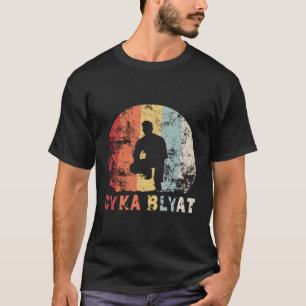 T-shirt Cyka Blyat Gopnik Vintage Rétro Russie Union sovié
