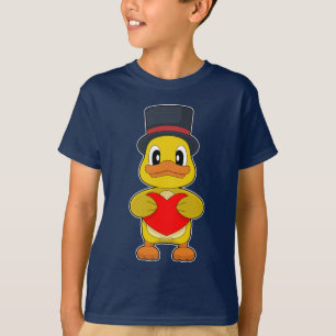 T-shirt Cylindre de toilettage de canard mariage