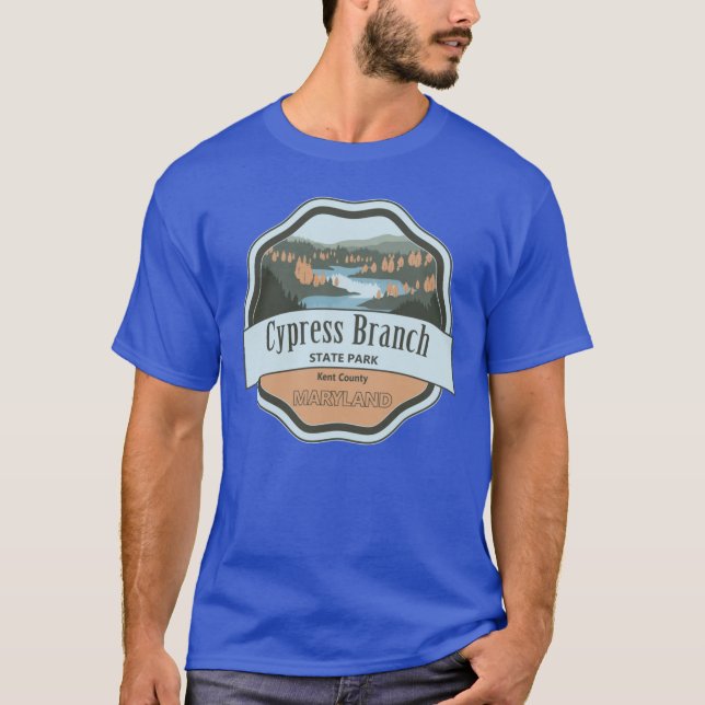 T-shirt Cypress Branch State Park Kent Comté (Devant)