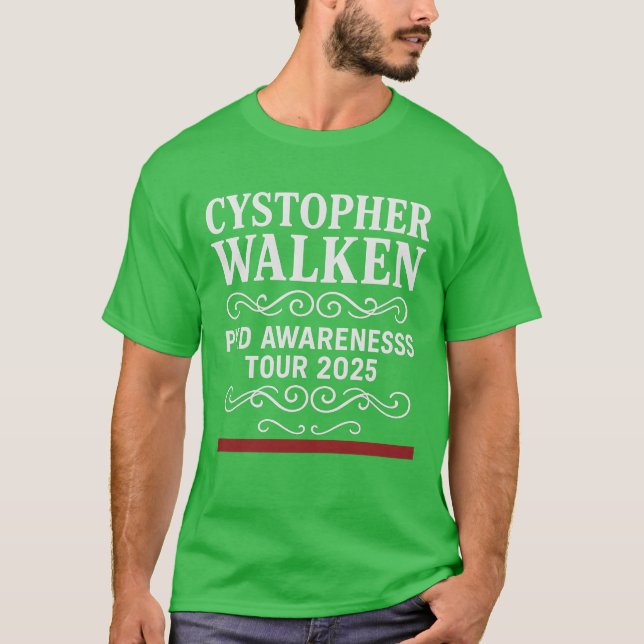 T-SHIRT CYSTOPHER WALKEN (Devant)