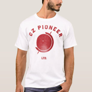 T-shirt CZ Canal Zone Graphique Pionnier