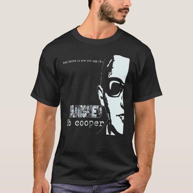 T-shirt D B Cooper Skyjacker Hijack Retro 60s Style Graphi (Devant)
