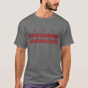 T-shirt D.C. Flag vintage