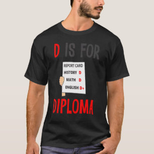 T-shirt D Est Pour Le Diplôme Rapport Historique De Carte