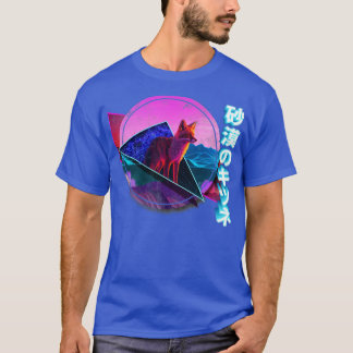 T-shirt D Fox Big japonaise typographie déstabilisée