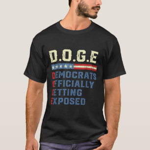 T-shirt D.o.g.e Doge Département de l'Efficacité du Gouver