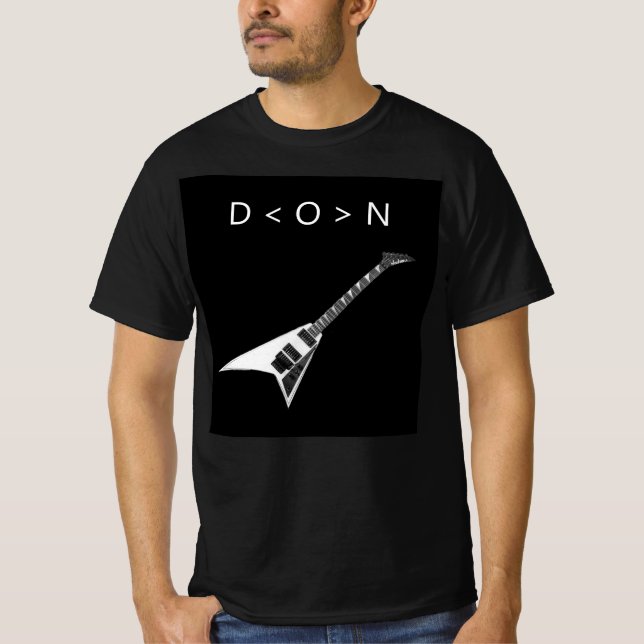 T-shirt D-O-N Trial & Error (Devant)