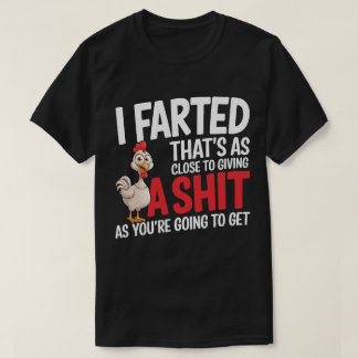 T-shirt DA71-I A Farted Funny Joke Troll Les Gens Qui Aime