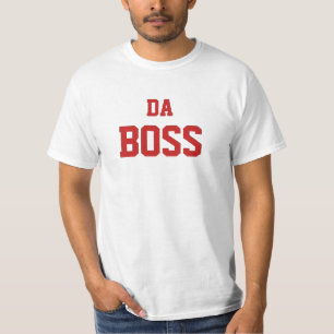 T-shirt Da Boss DO-IT-YOURSELF texte+police+couleur