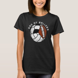 T-shirt Da De Football De Volley-Ball