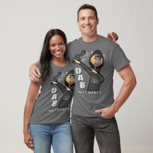 T-shirt Dab personnalisé qui danse votre photo
