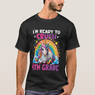 T-shirt Dabbin Unicorn Je suis prêt à écraser les filles d