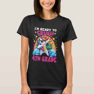 T-shirt Dabbin Unicorn Je suis prêt à écraser les filles d