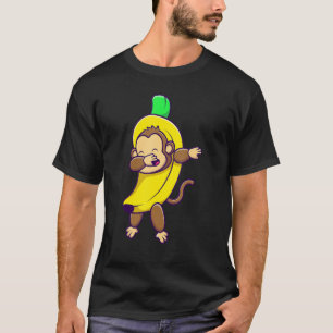 T-shirt Dabbing Ape - Singe en costume de banane