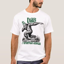 Dabbing Bigfoot Un Dab de Holiday Cheval