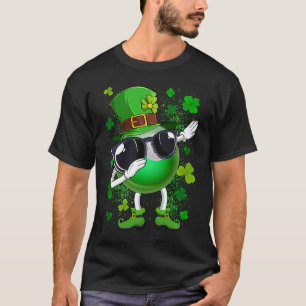 T-shirt Dabbing Billiard Ball Leprechaun St Patrick's Day