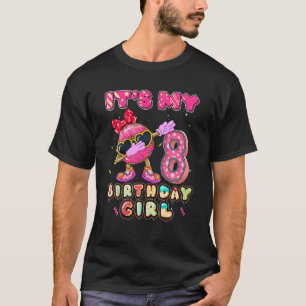 T-shirt Dabbing c'est mon 8e anniversaire 8 ans O
