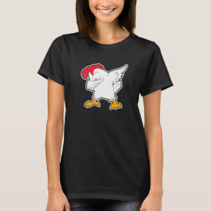 T-shirt Dabbing Chicken I Dance Rooster Farmer