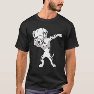 T-shirt Dabbing Dalmatien Chien Dab Dance