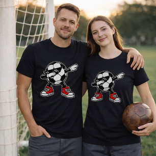 T-shirt Dabbing de Foot Amusant