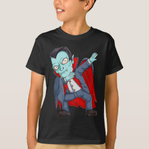 T-shirt Dabbing Dracula Vampire Chemises Toddler Halloween