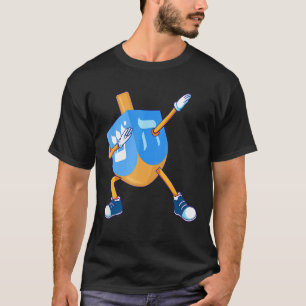 T-shirt Dabbing Dreidel Funny Hanoukka Chanukah Pour Les E