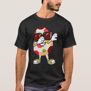 T-shirt Dabbing Easter Egg Lunettes de soleil Garçons Enfa
