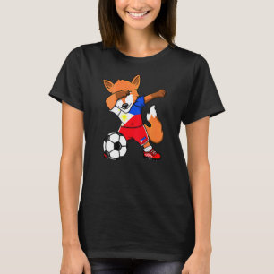 T-shirt Dabbing Fox Philippines Fans de football Jersey Dr