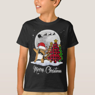 T-shirt Dabbing French Bulldog Dab Dog Christmas Tree Funn