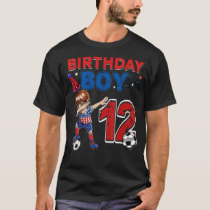 T-shirt Dabbing garçon 12 ans Football joueur de football 
