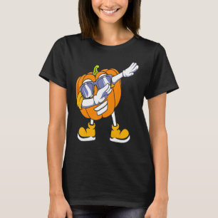 T-shirt Dabbing Halloween garçons Skeleton Zombie effrayan