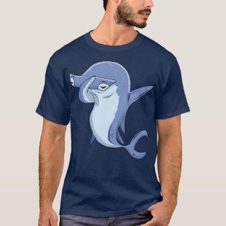 T-shirt Dabbing Hammerhead Vêtements de requin Vêtements d