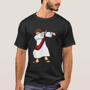 T-shirt Dabbing Jésus Drôle Christian Jésus Dab Danse