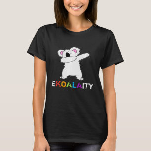 T-shirt Dabbing Koala Bear Gay Lesbian Pride Rainbow Ekoal