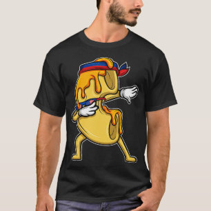 T-shirt Dabbing Mac et Cheese 4 juillet Fête de l'Indépend