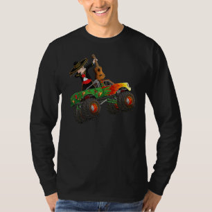 T-shirt Dabbing Mexicaine Costume Mariachi Monster Camion 