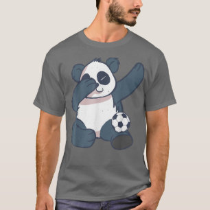 T-shirt Dabbing Panda Bear Soccer Joueur Sport Enthu