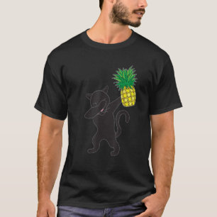 T-shirt Dabbing Panther ananas Plages Aloha Hawaiian D