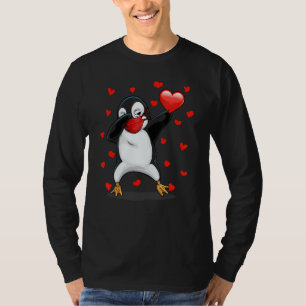 T-shirt Dabbing Penguin Visage Masque Dab Dance Funny Vale