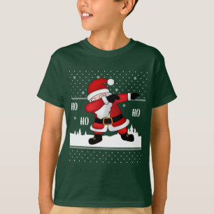 T-shirt Dabbing Père Noël Christmas drôle