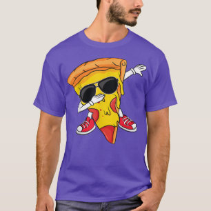 T-shirt Dabbing Pizza Slice Dance Pizza Toddler Boy Dancin