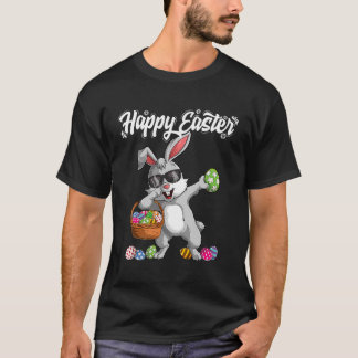 T-shirt Dabbing Rabbit OEufs de Pâques Dab Bunny