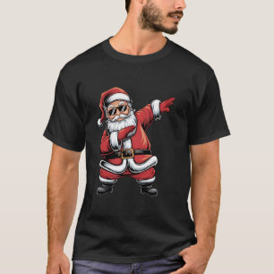 T-shirt Dabbing Santa Claus Dance Design pour enfants et a