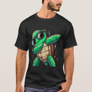 T-shirt Dabbing Sea Turtle Amoureux des animaux Sauvez Les