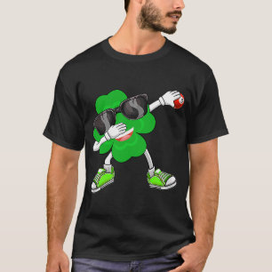 T-shirt Dabbing Shamrock & Billiard Ball St Patrick's Day